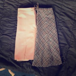 Two skirts